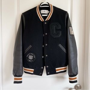 Like new Coach varsity jacket -Women